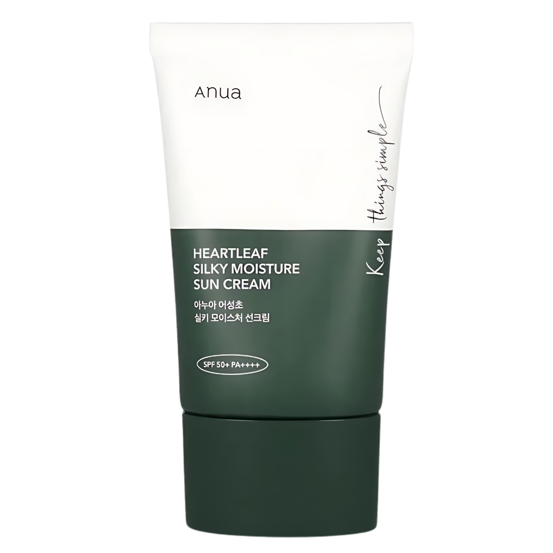 Anua Heartleaf Silky Moisture Sunscreen 50ml