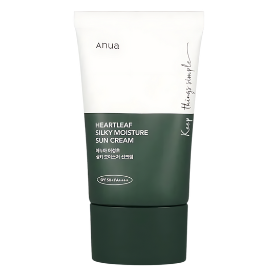 Anua Heartleaf Silky Moisture Sunscreen 50ml