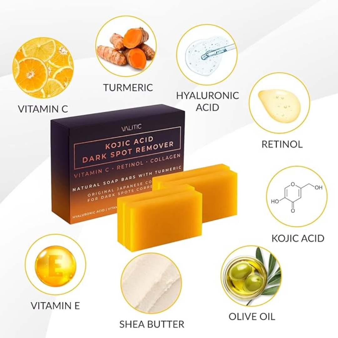 VALITIC Kojic Acid Dark Spot Remover Soap Bar