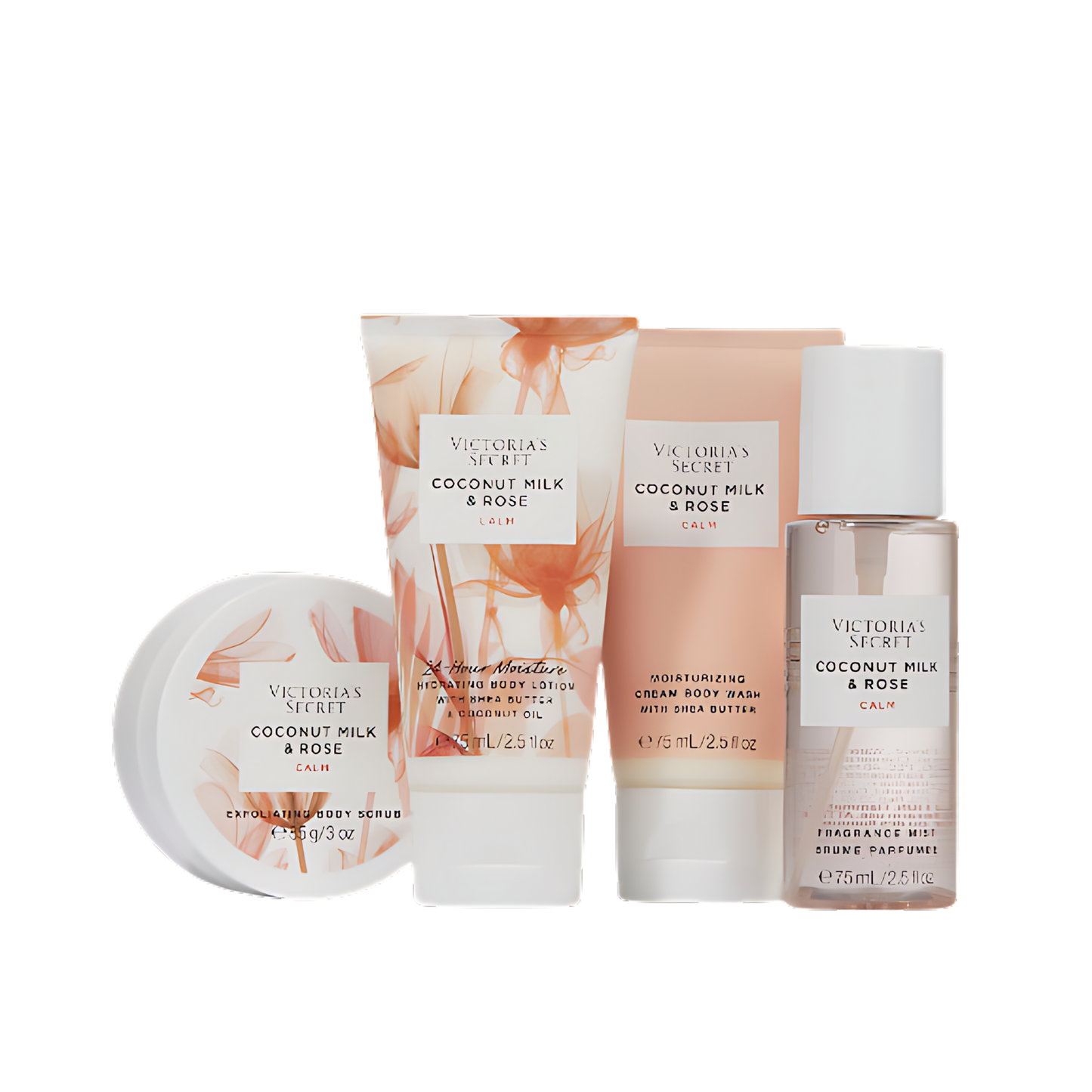 Coconut & Milk Rose Natural Beauty Ritual Kit