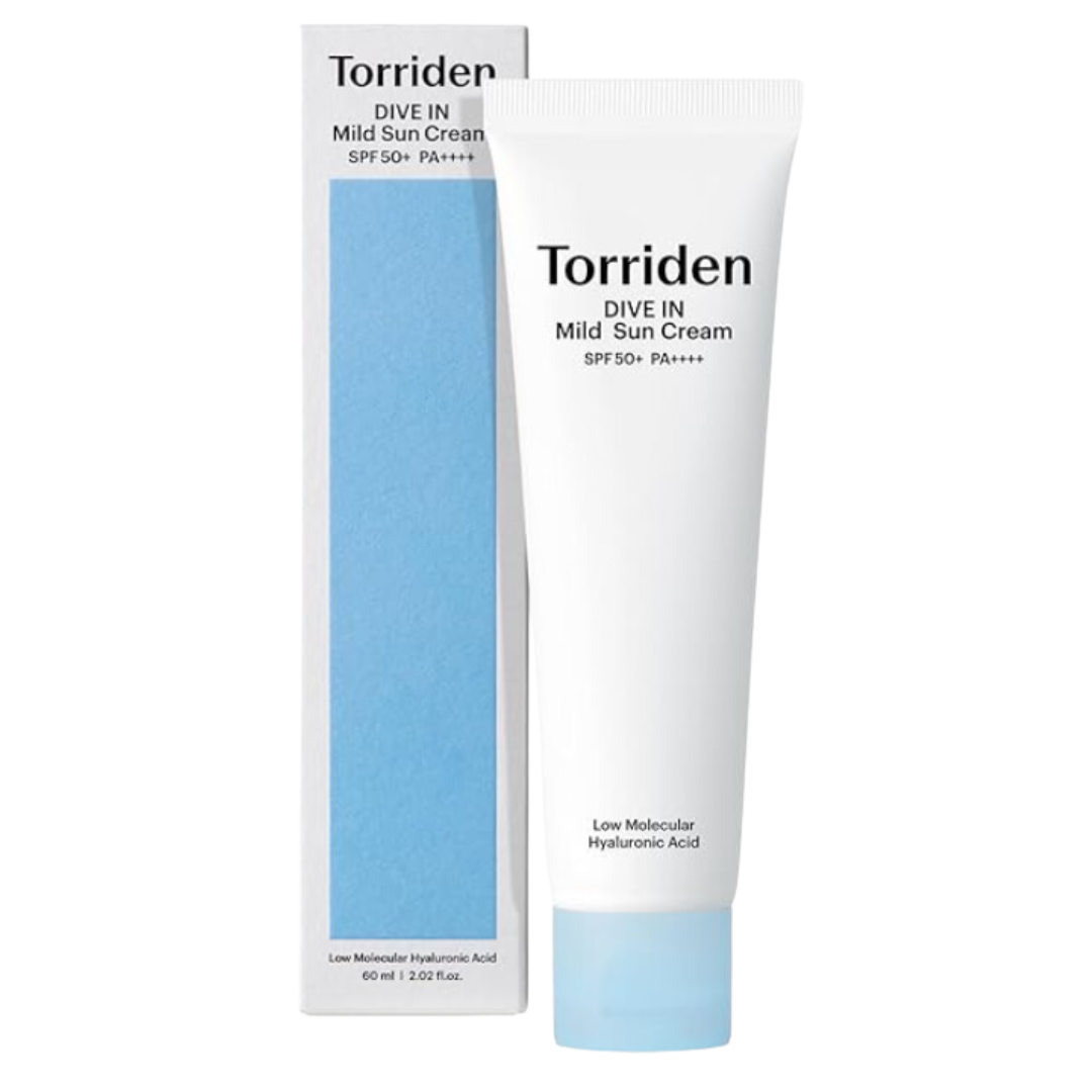 Torriden DIVE-IN Mild Sunscreen, Broad Spectrum SPF 50+