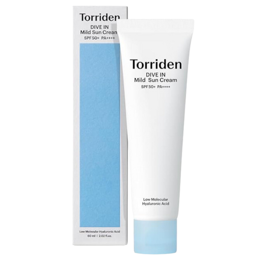 Torriden DIVE-IN Mild Sunscreen, Broad Spectrum SPF 50+