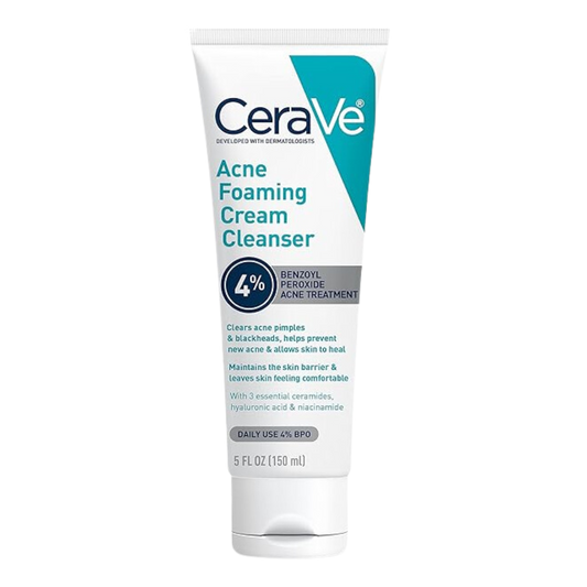 CeraVe Acne Foaming Cream Cleanser