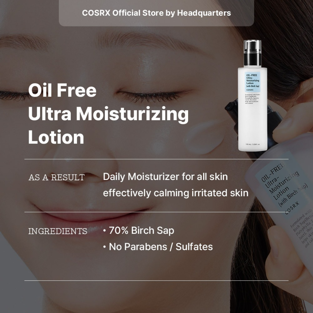 COSRX Oil-free Ultra Moisturizing Lotion 100ml